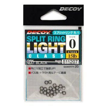 Inel despicat Decoy Split Light R-1 MB №00(20buc)