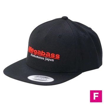 Șapcă Megabass Classic Snapback Black/Red