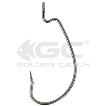Крючок GC Offset Skinny Riр 4078BN №3/0(100шт)
