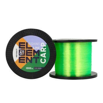 Fir de pescuit ZEOX Element Carp 1000m Fluo Green 0.405mm