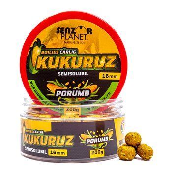 BOILIES KUKURUZ PENTRU CARLIG PORUMB 16mm 200g