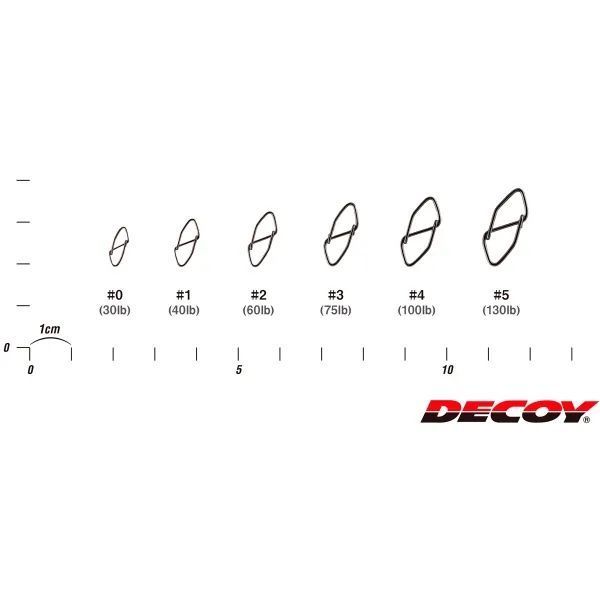 Застежка Decoy SN-6 W Snap №4(8шт)