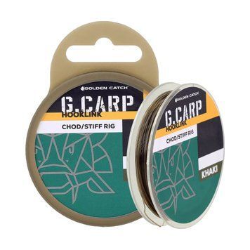 Fir pentru forfac GC G.Carp Chod Stiff Rig 20m 35lb 17kg Khaki