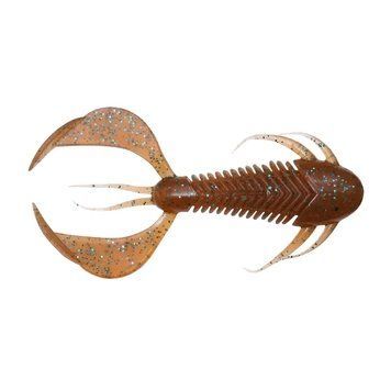 Silicon Megabass Rock Hog 2.5(7buc)Cinnamon Blue Flake