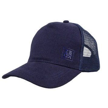 Șapcă ZEOX Trucker Minimal albastră cu plasă