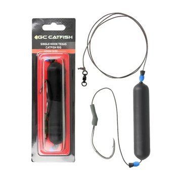 Снасть сомовая GC Single Hook Texas Catfish Rig №6/0