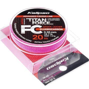 Флюорокарбон Kalipso Titan Force FC Leader 20m 0.35mm