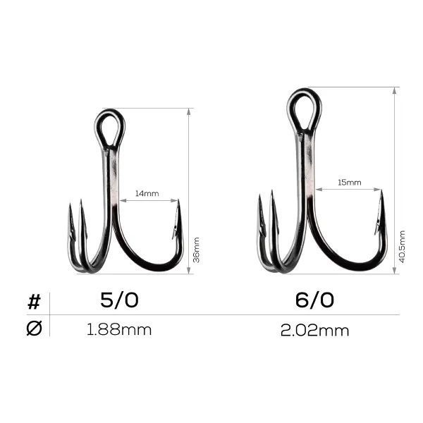 Снасть сомовая GC Treble Hook Catfish Rig with Rattle 6/0