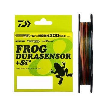 Шнур Daiwa UVF Frog Dura Sensor X8+ Si2 150м #3.0 49lb Multicolor