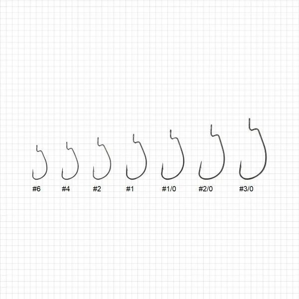 C&acirc;rlig GC Offset Worm 4094BN №4 (8buc)