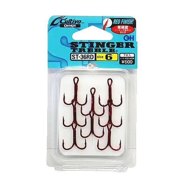 Крючок Owner Stinger Treble ST-36RD №12 (7шт)
