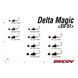 Джиг-головка Decoy Delta Magic SV-51 3/32 2.5г №4(5шт)