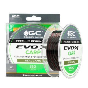 Fir de pescuit GC Evo-X Carp 150m Real Camo 0.309mm