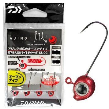 Jig-head Daiwa Gekkabijin SWL SS OG №10 1.3g(4buc)