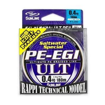 Fir Sunline PE-Egi ULT 180m №0.8 6.0kg