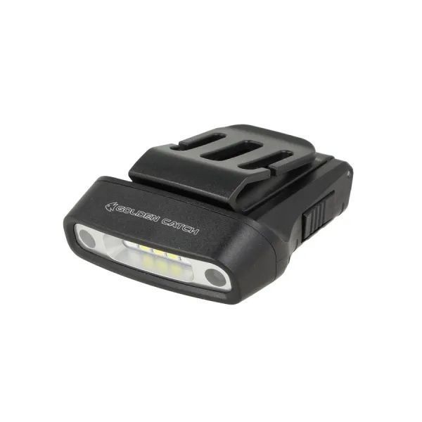 Фонарь GC FV201 W/UV Sensor 19 с клипсой + кепка GC Baseball Minimal черная