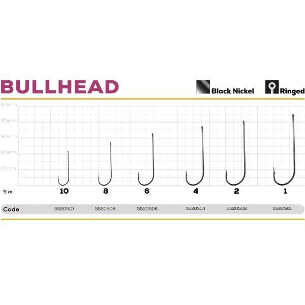 Крючок GC Bullhead №1(10шт)