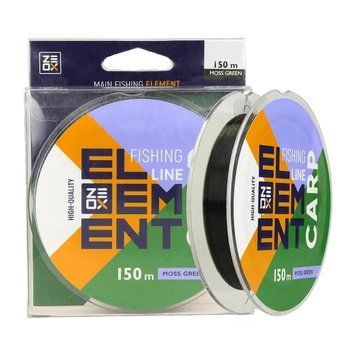 Fir de pescuit ZEOX Element Carp 150m Moss Green 0.309mm