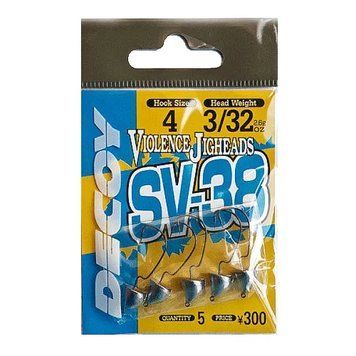Jig-head Decoy Violence SV-38 1/32 2.5g №4(5buc)