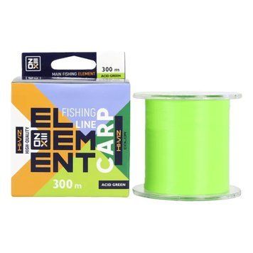 Fir de pescuit ZEOX Hi-Viz Element Carp 300m Acid Green 0.256mm