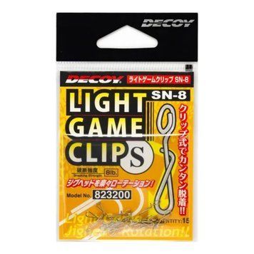 Agrafă Decoy SN-8 Light Game Clip S(15buc)