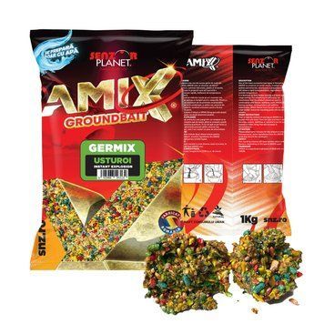 Nadă GERMIX granulată grosieră USTUROI (MIX CULORI) 1kg