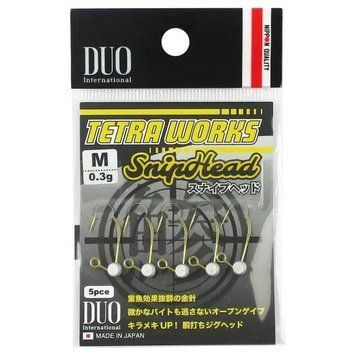 Джиг-головка DUO Tetra Works Snip Head M 0.3г(5шт)