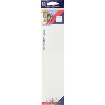 Strună ZEOX fluorocarbon 15cm 0.40mm 10kg(5buc)