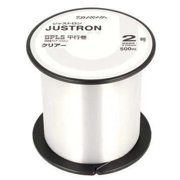 Леска Daiwa Justron DPLS 500м №2 0.235мм 8lb Clear
