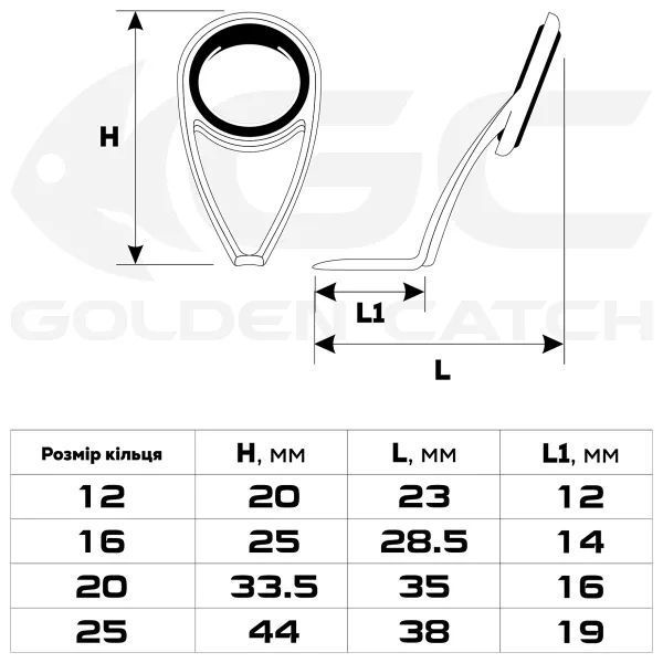 Inel GC KTLSG 3mm Chrome(10buc)