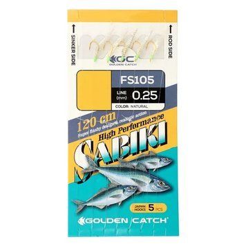 Taparină GC Aji Sabiki FS105 №6 Natural (5 c&acirc;rlige)