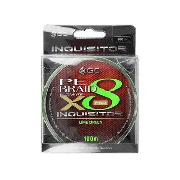 Шнур GC Inquisitor PE X8 100м Lime Green #1.5