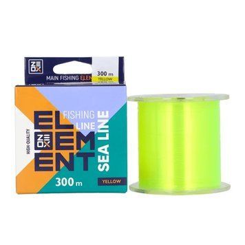 Fir de pescuit ZEOX Element Sea 300m Yellow 0.330mm