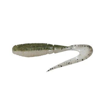 Silicon Jackall Rhythm Grub 2.4(5buc)SK Green Pumpkin Pearl