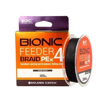Fir GC Bionic Feeder PE X4 150m Black #0.8
