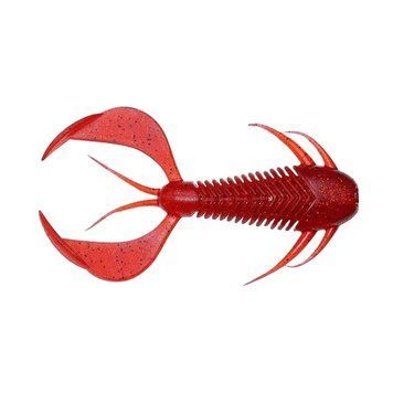 Silicon Megabass Rock Hog 2(10buc)Clear Red
