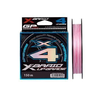 Шнур XBraid Upgrade X4 150м PE #1.0 18lb Light Pink