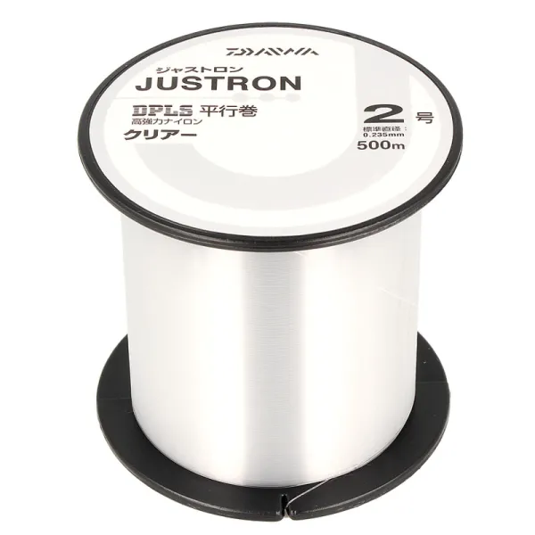 Леска Daiwa Justron DPLS 500м Clear 0.405мм goldencatch.md
