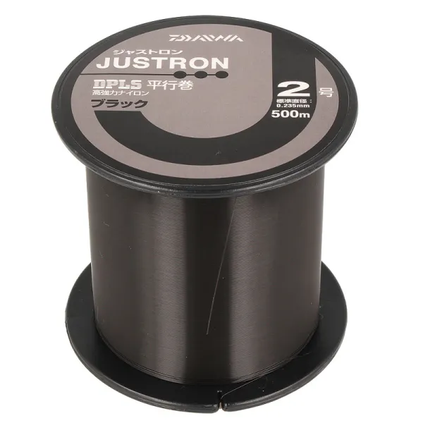 Леска Daiwa Justron DPLS 500м №2 0.235мм 8lb Black goldencatch.md