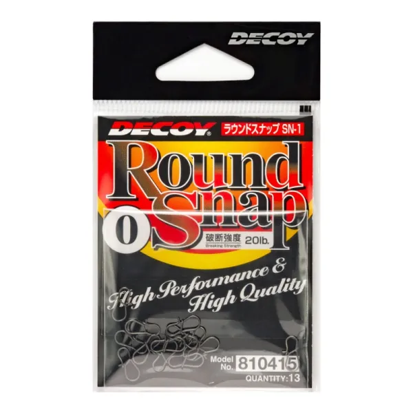 Застёжка Decoy SN-1 Round Snap №0 (13шт) goldencatch.md
