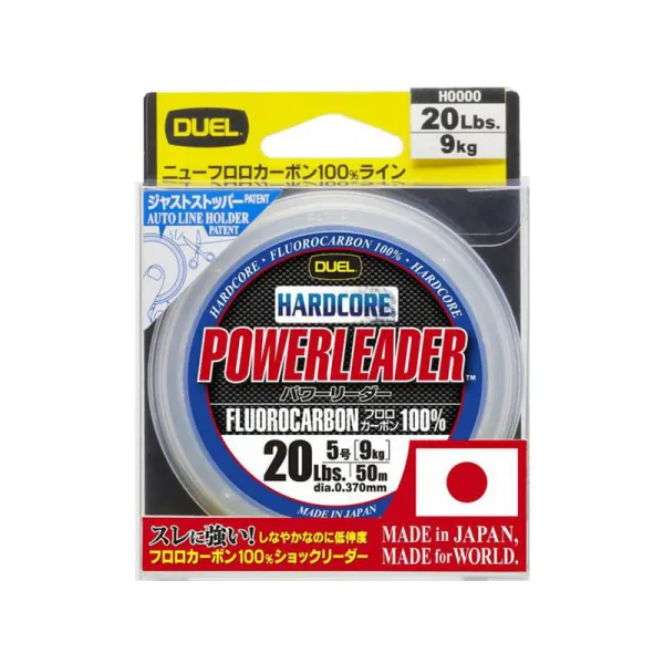 Флюорокарбон Duel Hardcore Power Leader FC 50м 0.330мм goldencatch.md