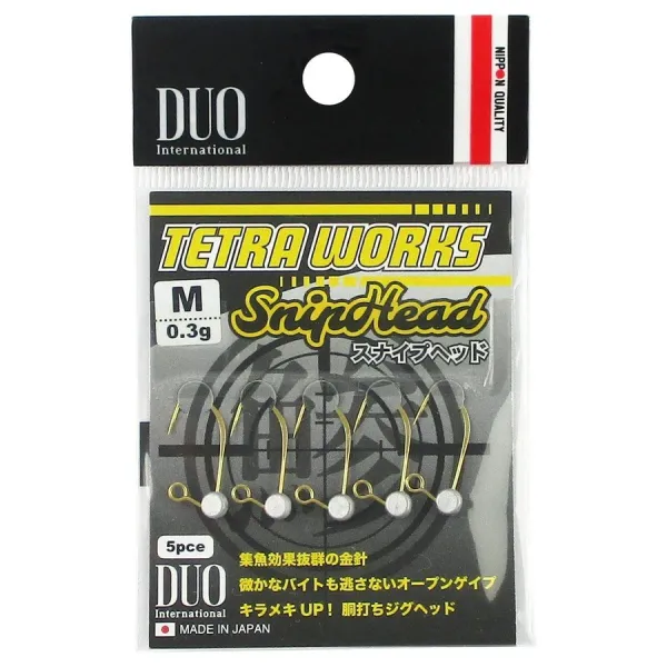 Джиг-головка DUO Tetra Works Snip Head M 0.3г(5шт) goldencatch.md