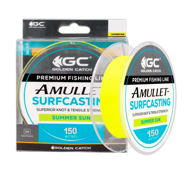 Леска GC Amullet Surfcasting 150м Summer Sun 0.331мм goldencatch.md