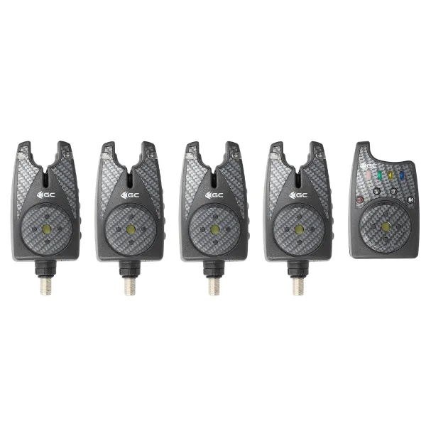 Набор сигнализаторов GC Bite Alarm Set SN55 4+1 goldencatch.md
