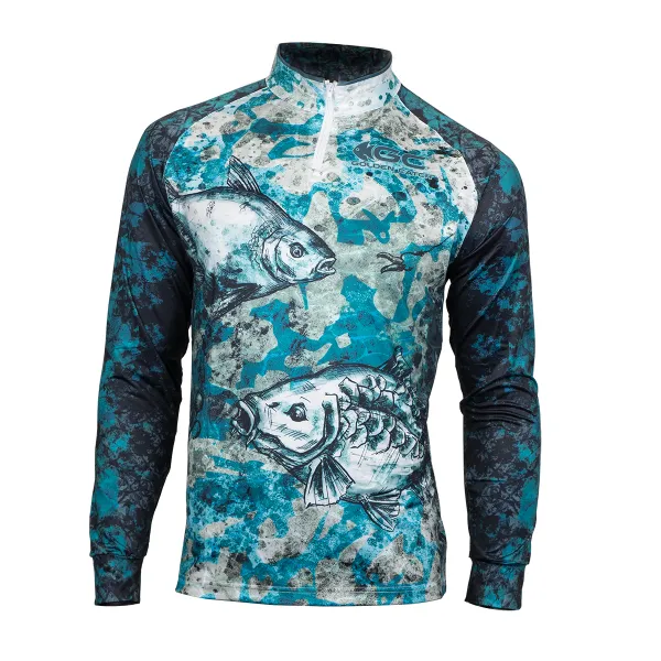 Джерси GC Fire Carp-Bream CM105 XXXL goldencatch.md