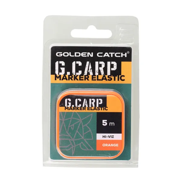 Резина маркерная GC G.Carp Marker Elastic 5м Orange goldencatch.md