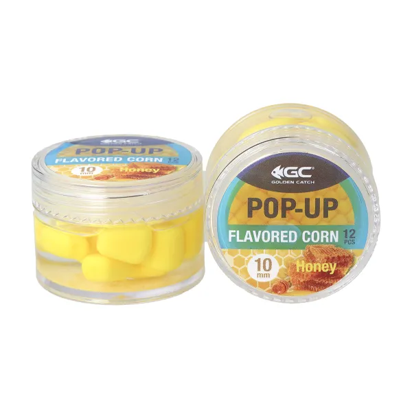 Кукуруза в дипе GC G.Carp Pop-Up Flavored 10мм(12шт)Honey goldencatch.md