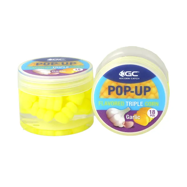 Кукуруза в дипе GC G.Carp Pop-Up Triple Flavored(18шт)Garlic goldencatch.md