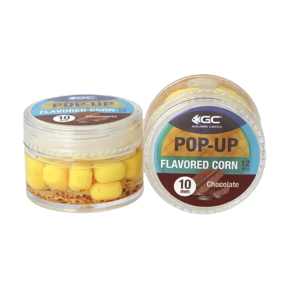 Кукуруза в дипе GC Pop-Up Flavored 10мм(12шт)Chocolate goldencatch.md