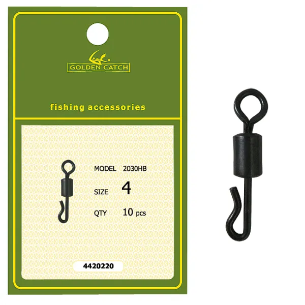 Вертлюг GC Quick Change Swivel 2030MB №4(10шт) goldencatch.md